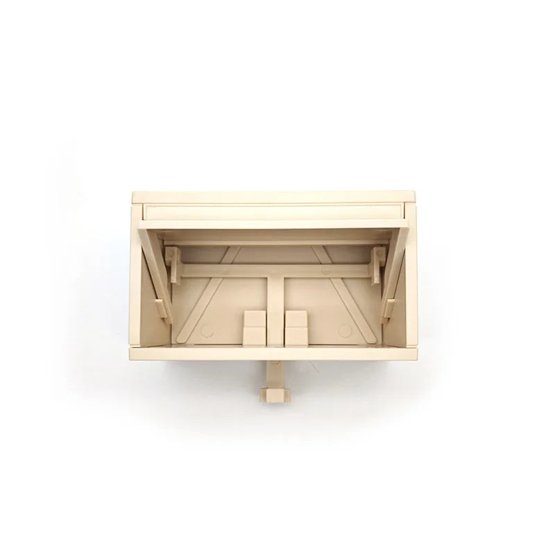 Portachiavi a Muro a Forma di Garage con Porta Apribile - Organizzatore Portachiavi Stampato in 3D per Appassionati di Auto