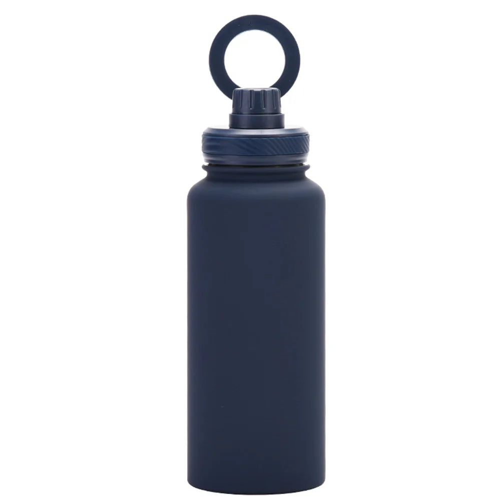 Insulated Stainless Steel Water Bottle with MagSafe Compatible Phone Mount - 1L All-in-One Hydration and Hands-Free Solution
