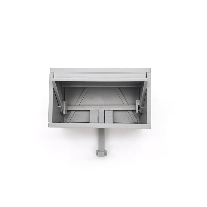 Portachiavi a Muro a Forma di Garage con Porta Apribile - Organizzatore Portachiavi Stampato in 3D per Appassionati di Auto