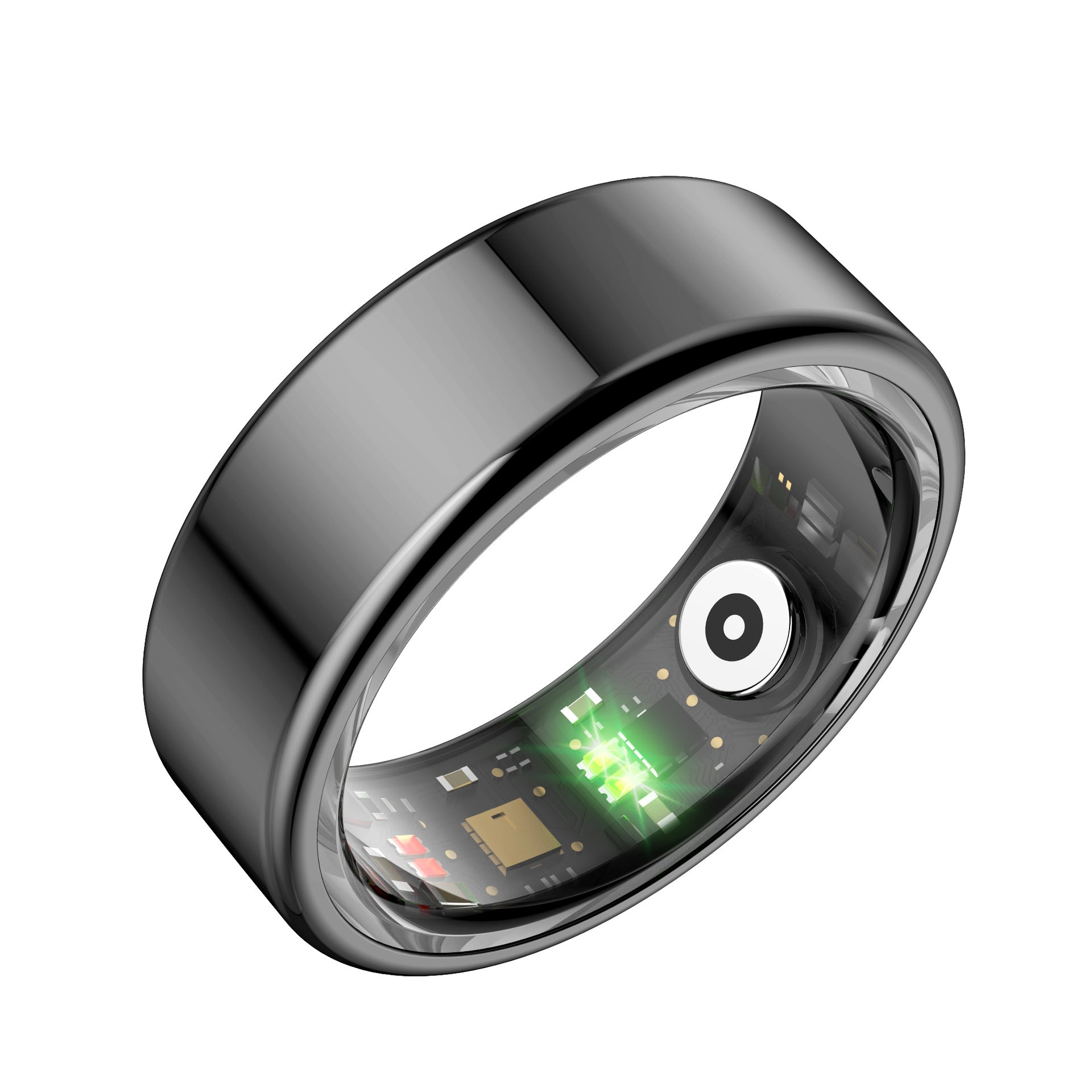 Smart Ring Fitness Tracker avanzato con 24 modalità sportive, monitoraggio della frequenza cardiaca e del sonno