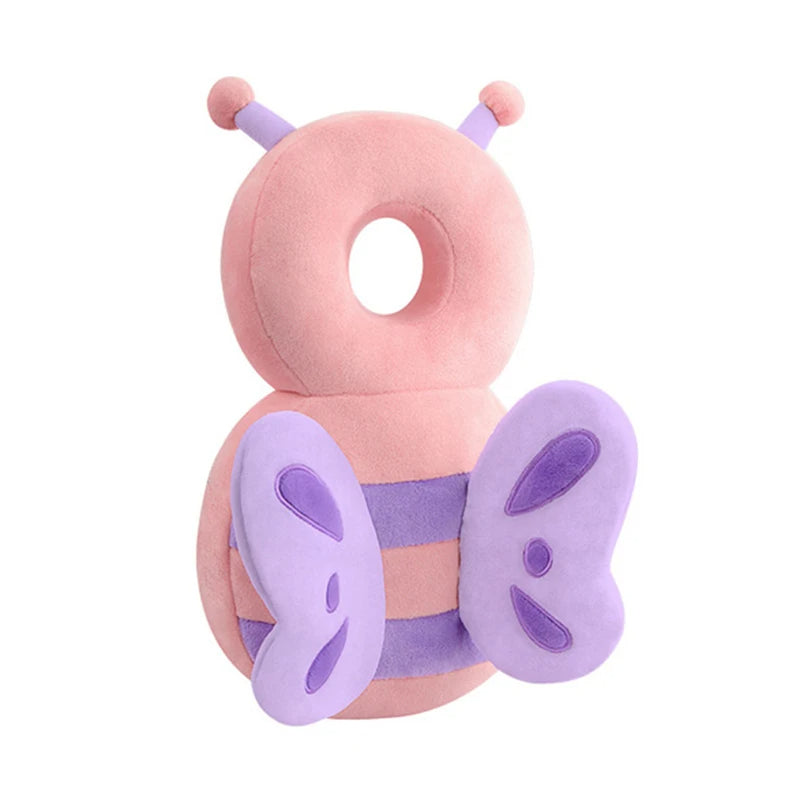 Babyhovedbeskytterpude - Nyfødt sikkerhedspude til gang og kravlelæring med justerbare stropper