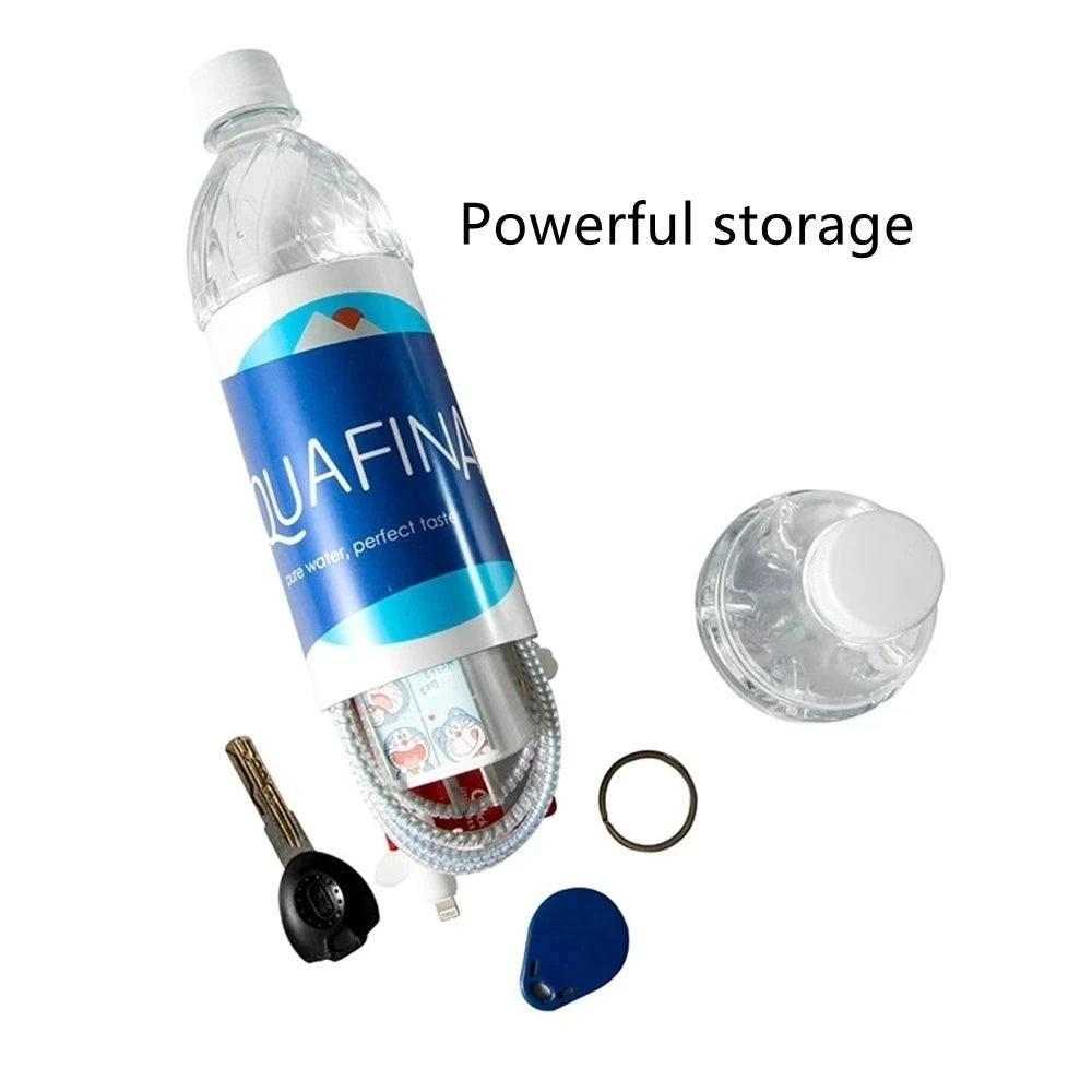 Diversion Safe Water Bottle with Hidden Storage Compartment - Secret Stash Container for Valuables