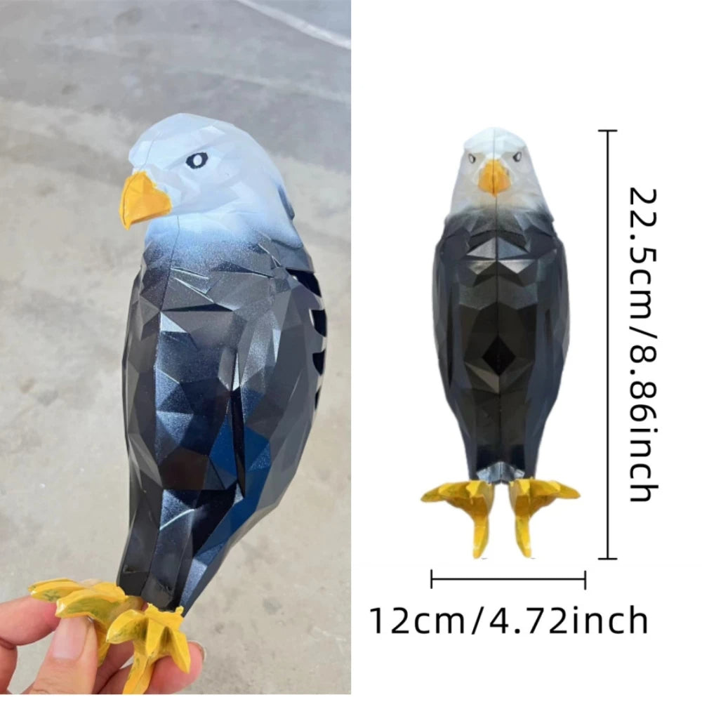 3D Eagle Wall Lamp Majestic LED Flying Eagle Wall Sconce with Ambient Home Lighting