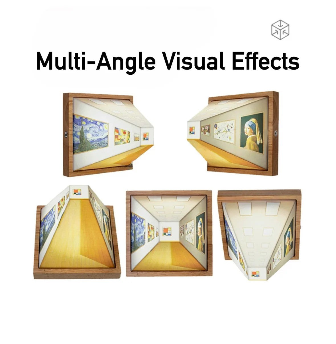 3D Naked Eye Night Light Visual Painting