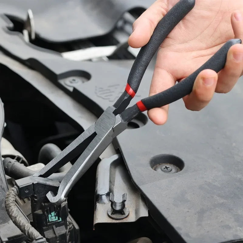 Set di 3 pinze per disconnessione elettrica automobilistica - Strumenti di rimozione connettori in acciaio al carbonio per iniettori, bobine di accensione e cablaggi