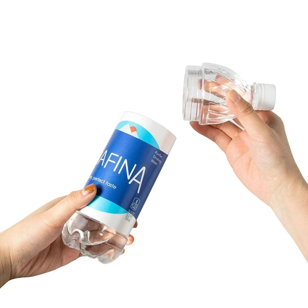 Diversion Safe Water Bottle with Hidden Storage Compartment - Secret Stash Container for Valuables