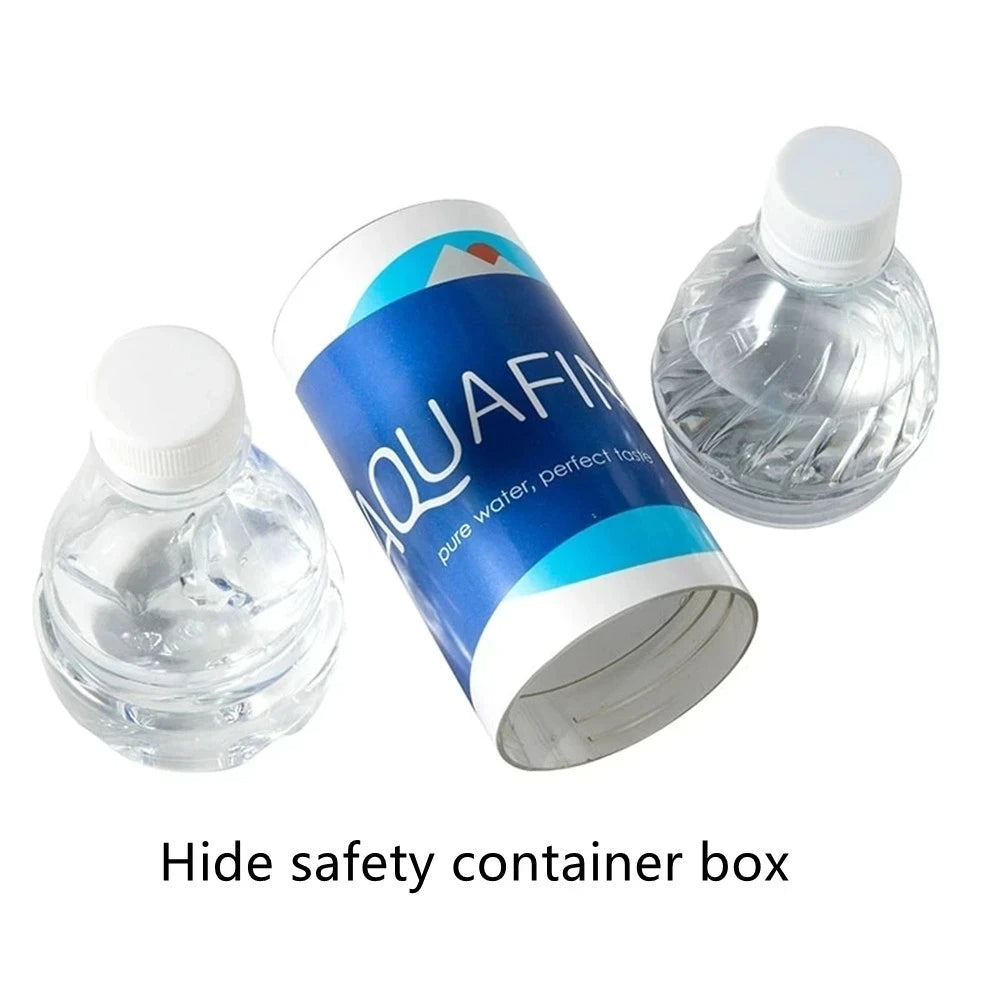 Diversion Safe Water Bottle with Hidden Storage Compartment - Secret Stash Container for Valuables