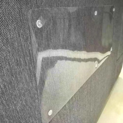 واقي خدش الأثاث من الفينيل الشفاف للقطط (قطعتان) - درع ذاتي اللصق مضاد للخدش لحماية الأريكة والكرسي والطاولة