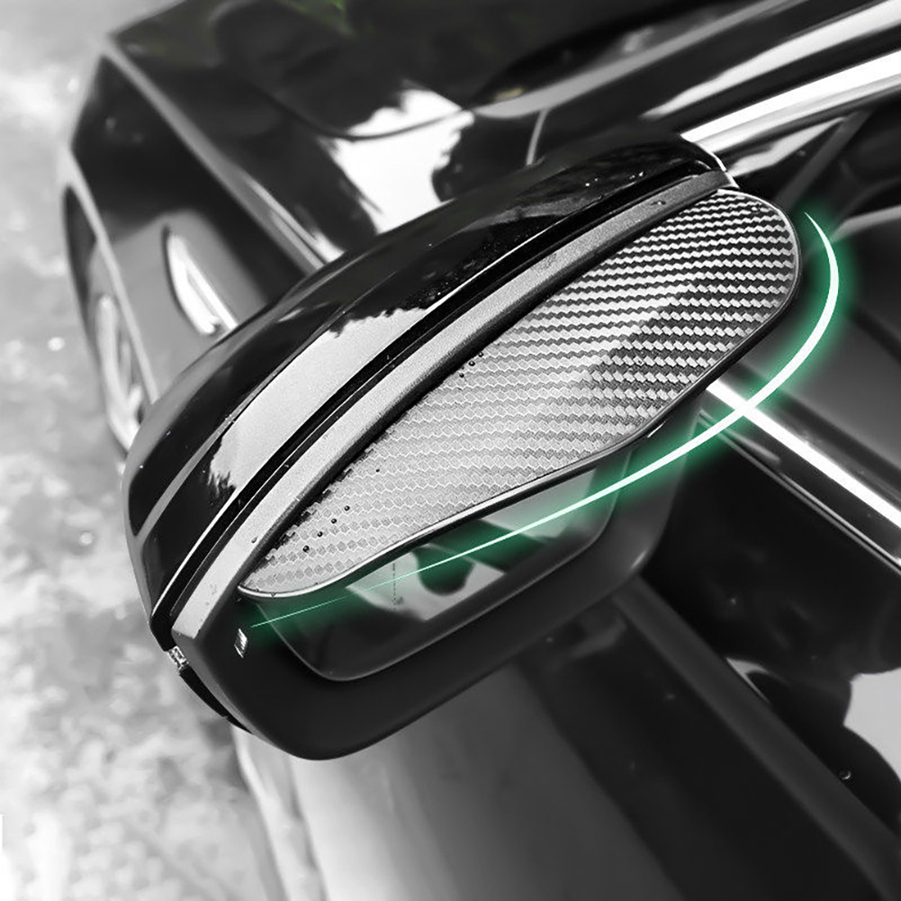 Universal Car Rear Mirror Rain Eyebrow - Side Mirror Rain Guard Visor for Clear Visibility in Rainy Weather