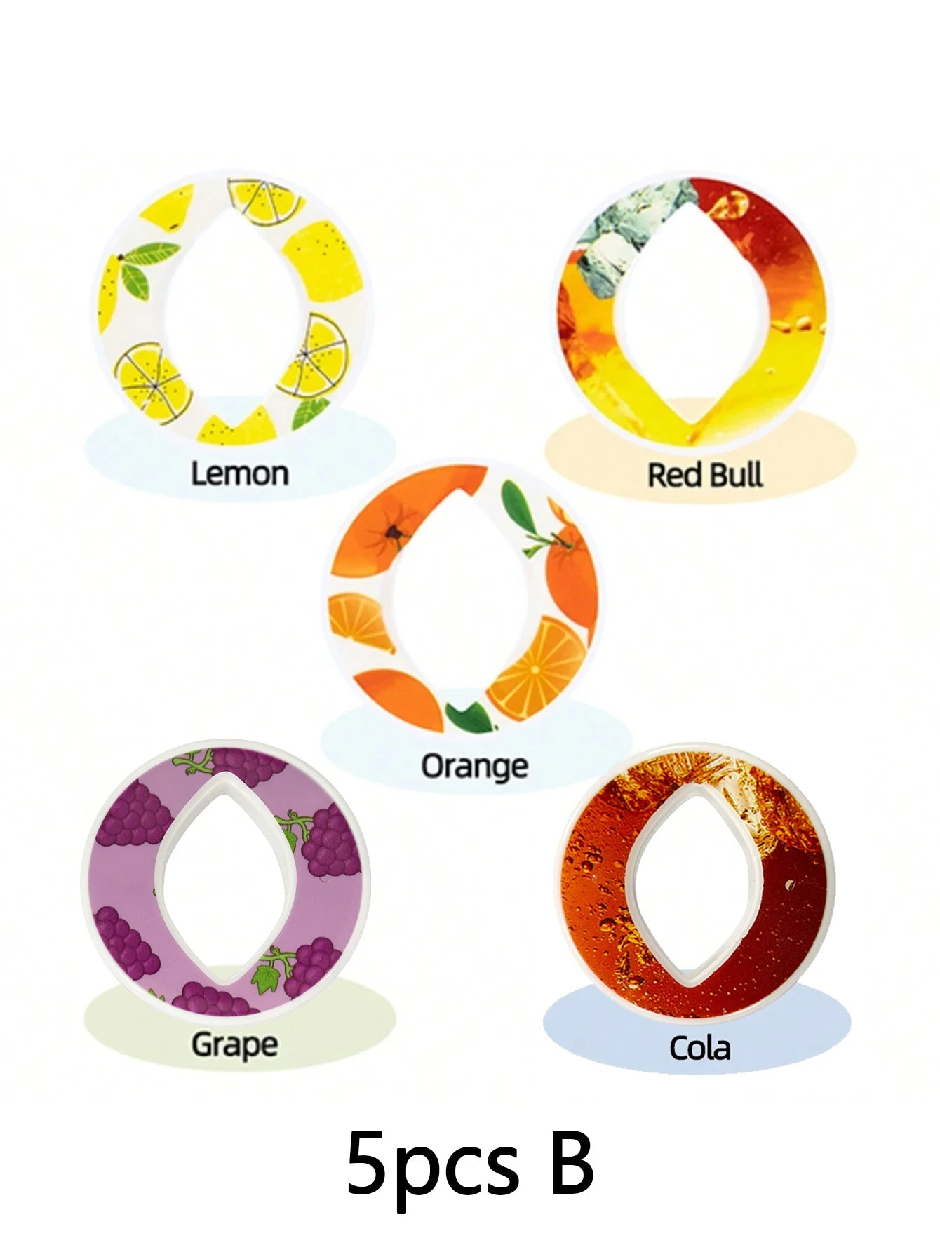 Bear Fruit Flavor Pods Lemon Zero Sugar Zero Calorie Scent Pods for Water Bottles