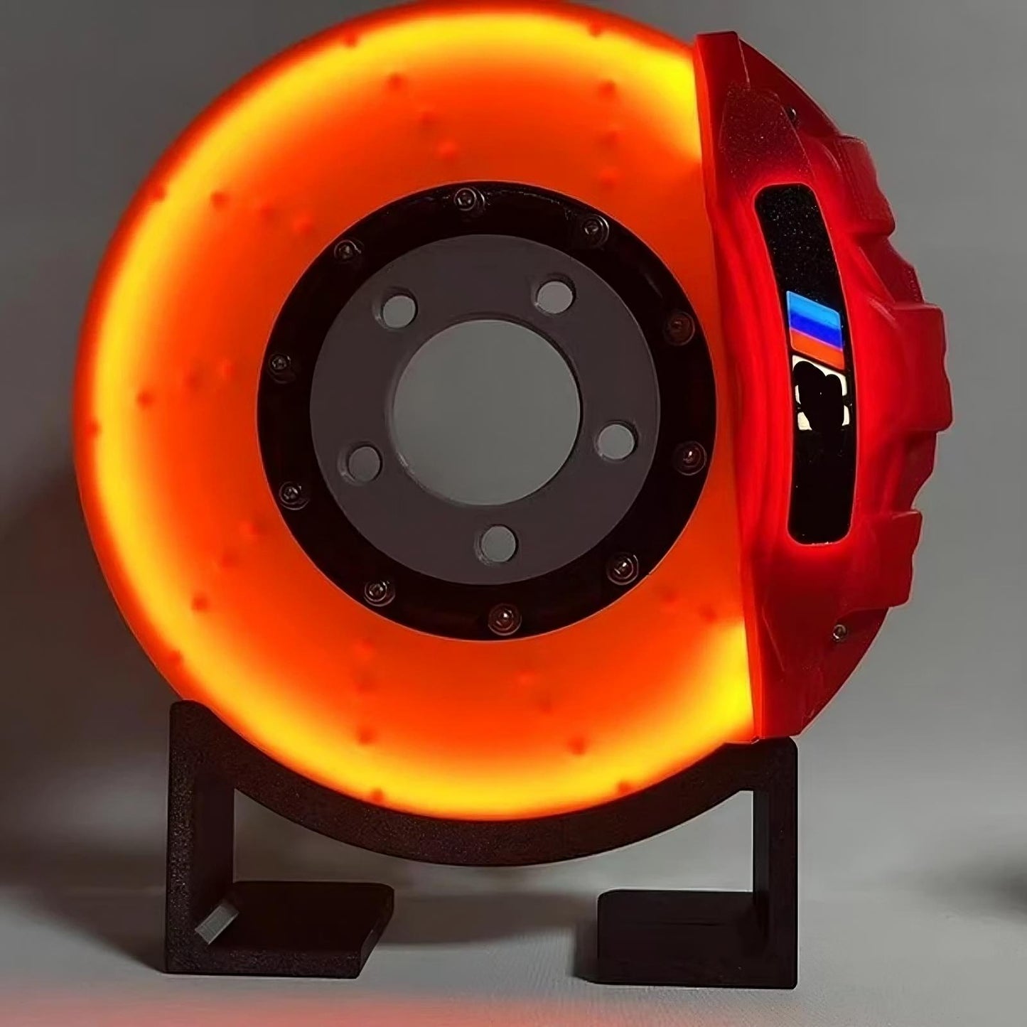 Brake Disc LED Atmosphere Light Creative DIY Automotive Racing Rotor Lamp for Car Enthusiasts
