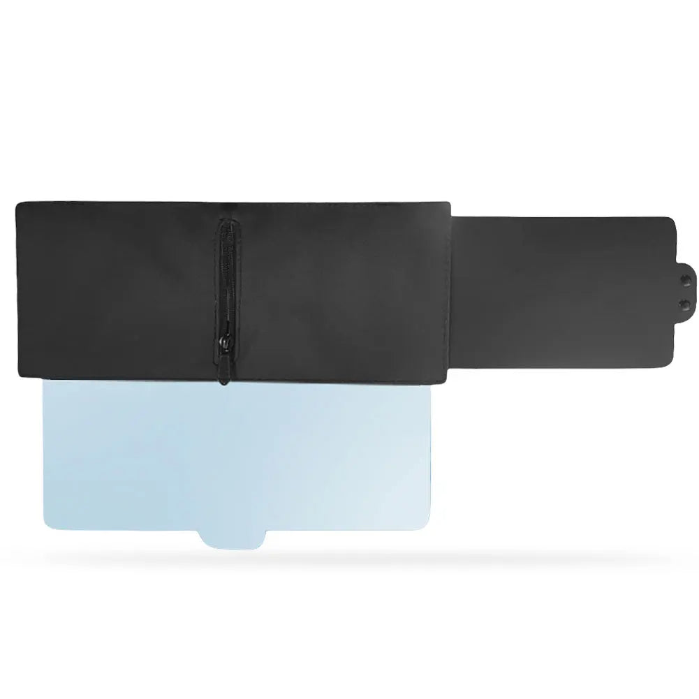 Car Sun Visor Extender Anti Glare Polarized Universal Clip On UV Protection Sun Blocker