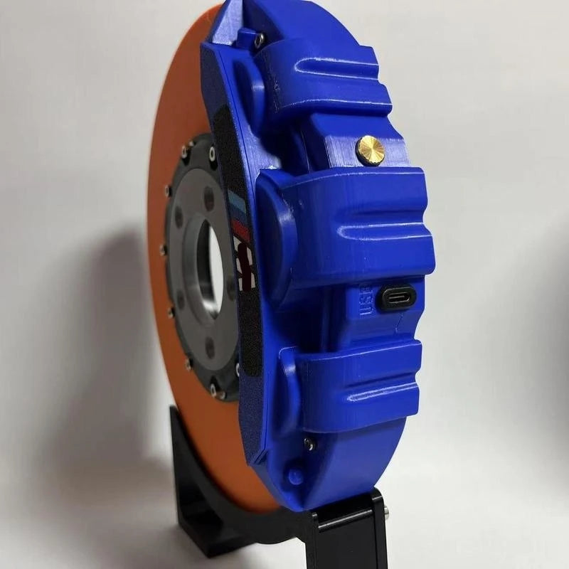 DIY Brake Disc LED Atmosphere Light Creative Automotive Racing Rotor Lamp for Car Enthusiasts