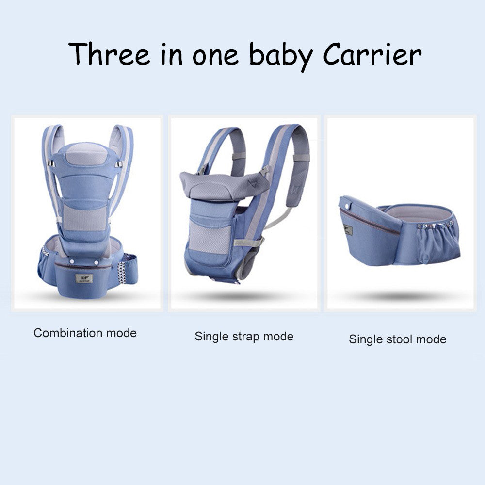 Ergonomic Baby Carrier for Newborn to Toddler Hip Healthy Adjustable Baby Carrier with Multiple Positions Black