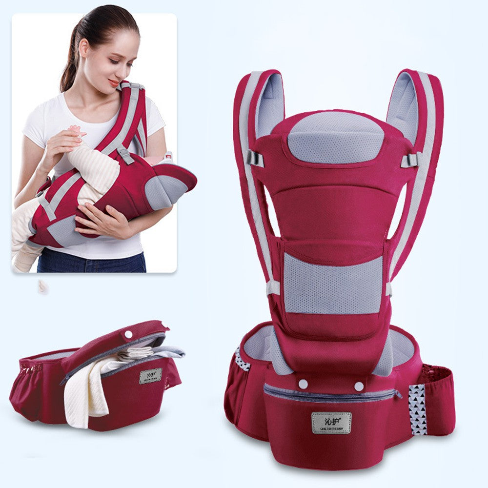 Ergonomic Baby Carrier for Newborn to Toddler Hip Healthy Adjustable Baby Carrier with Multiple Positions Multi Color