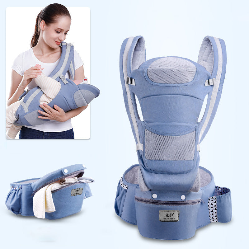Ergonomic Baby Carrier for Newborn to Toddler Hip Healthy Adjustable Baby Carrier with Multiple Positions Pink
