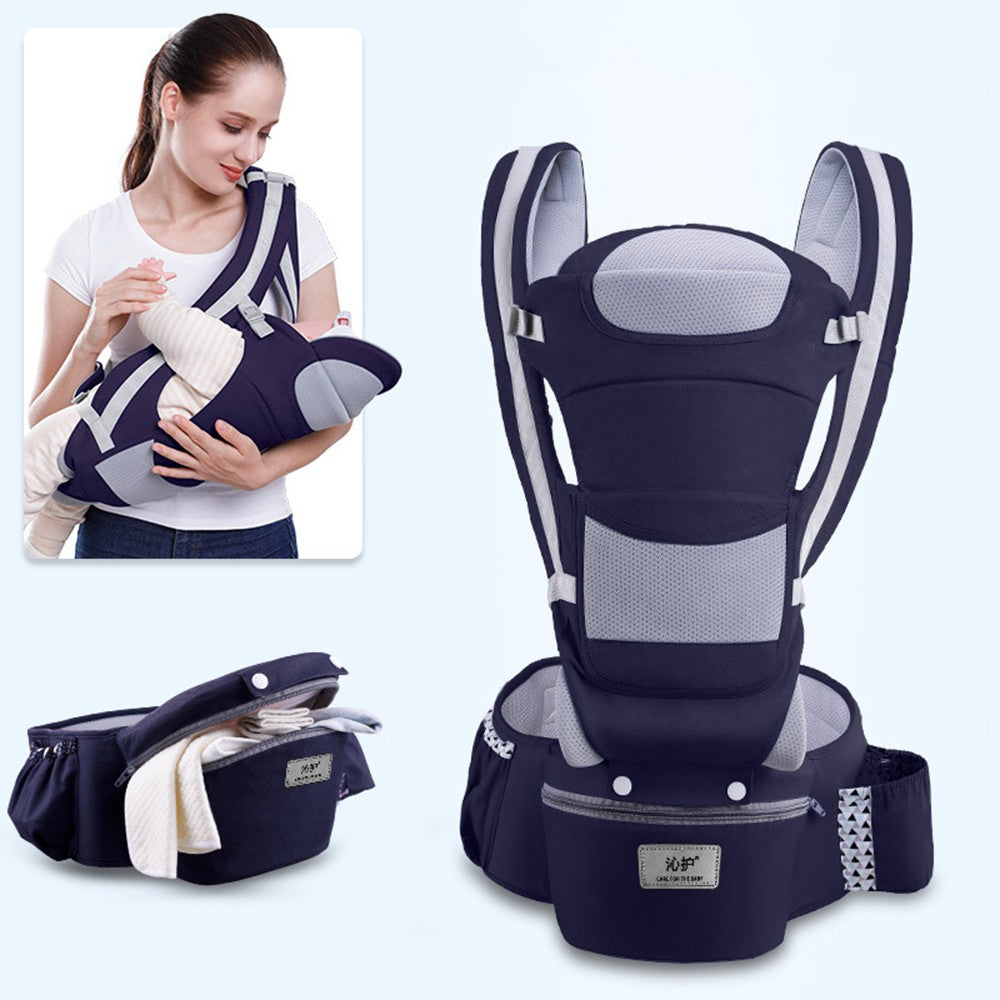 Ergonomic Baby Carrier for Newborn to Toddler Hip Healthy Adjustable Baby Carrier with Multiple Positions Yellow