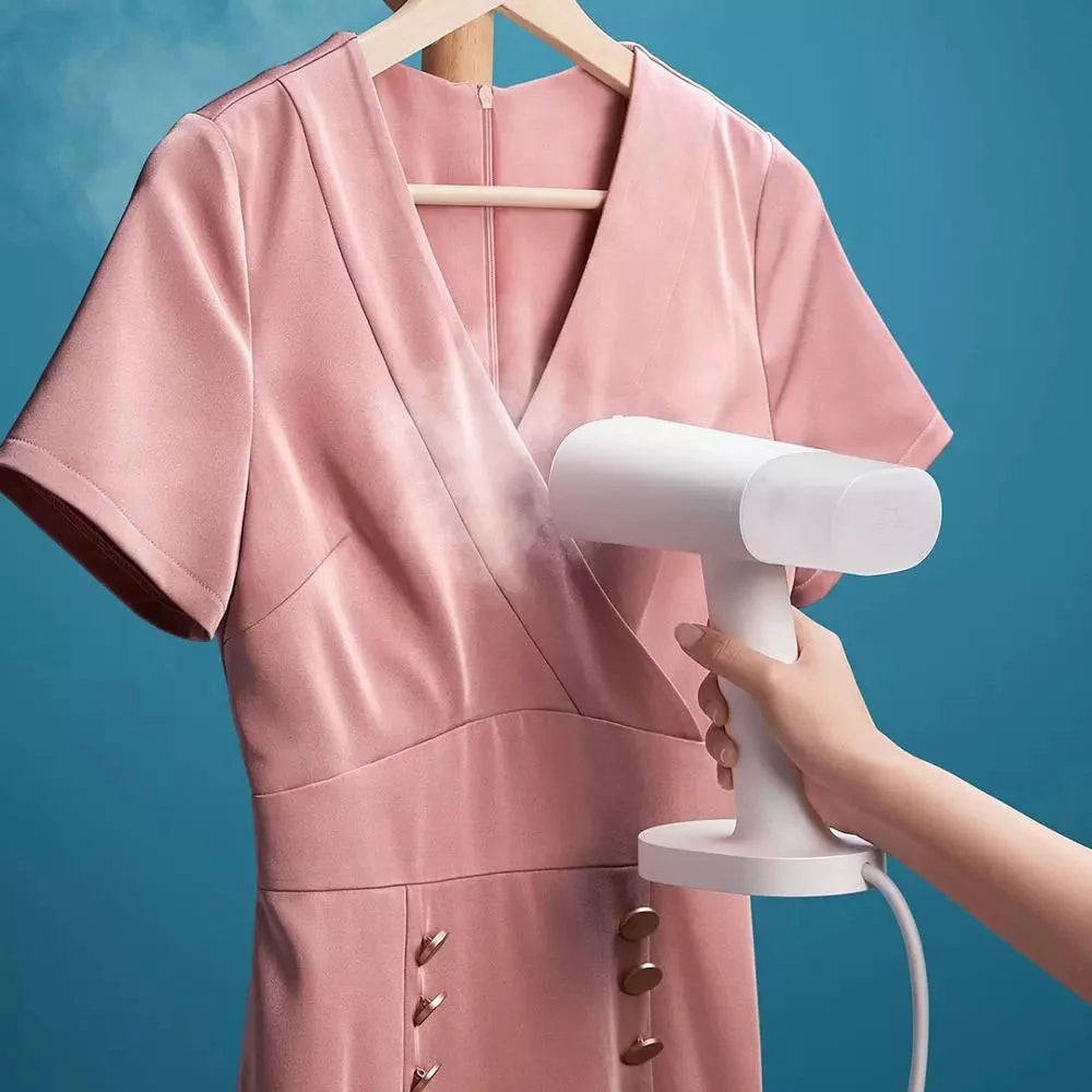 Handheld Clothes Vacuum Steamer with Powerful Suction Technology for Easy Wrinkle Removal