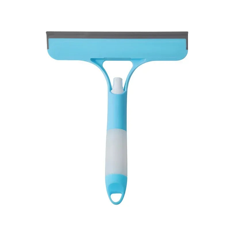 3 in 1 Car Window Cleaner Tool For Streak Free Auto Glass Cleaning Spray Bottle Microfiber Scrub Wiper Blade
