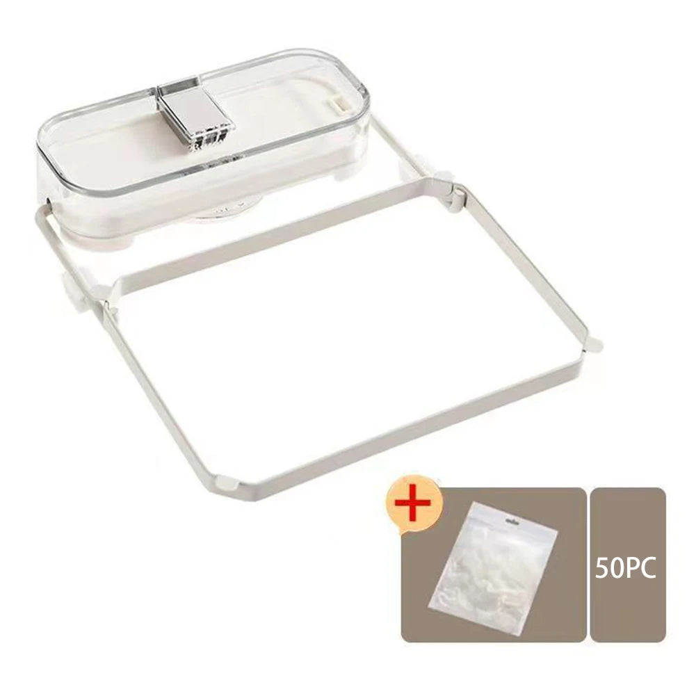 Kitchen Triangle Sink Filter Net with Suction Cup Corner Strainer Fine Mesh Bags for Food Waste