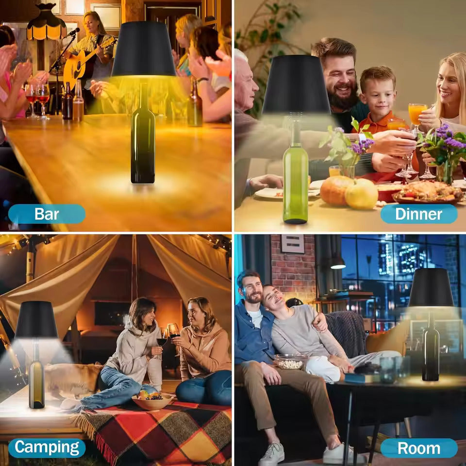 LED Bottle Shaped Table Lamp