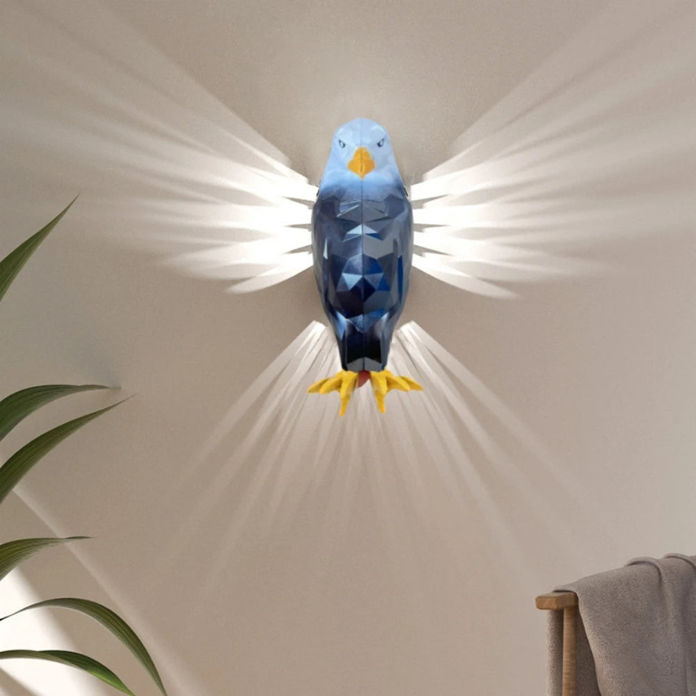 LED Flying Eagle 3D Wall Lamp Ambient Lighting Wall Sconce for Home Decor