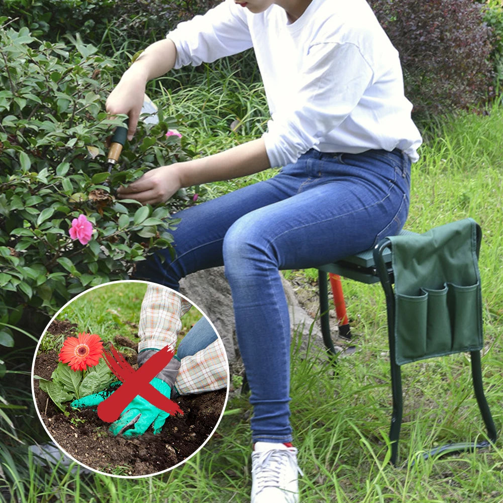Letvægts Garden Kneeler Foldestol