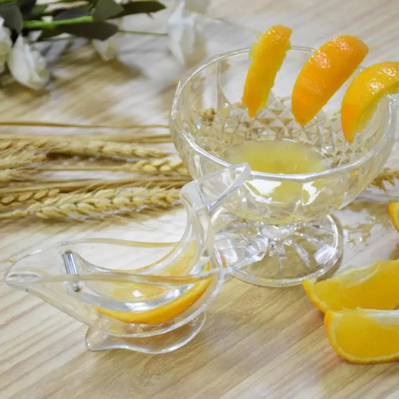 Manual Acrylic Bird Lemon Juice Squeezer Citrus Juicer for Fresh Lemon Lime and Orange Juice