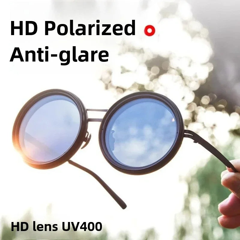 نظارات شمسية ND9 قابلة للتعتيم قابلة للتعديل، مستقطبة UV400، نظارات خارجية للصيد والقيادة للرجال والنساء - متعدد الألوان