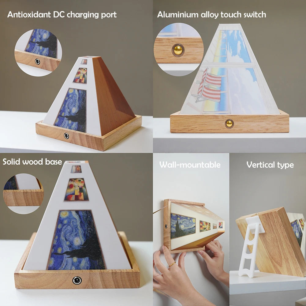 Night Light 3D Visual Painting Naked Eye