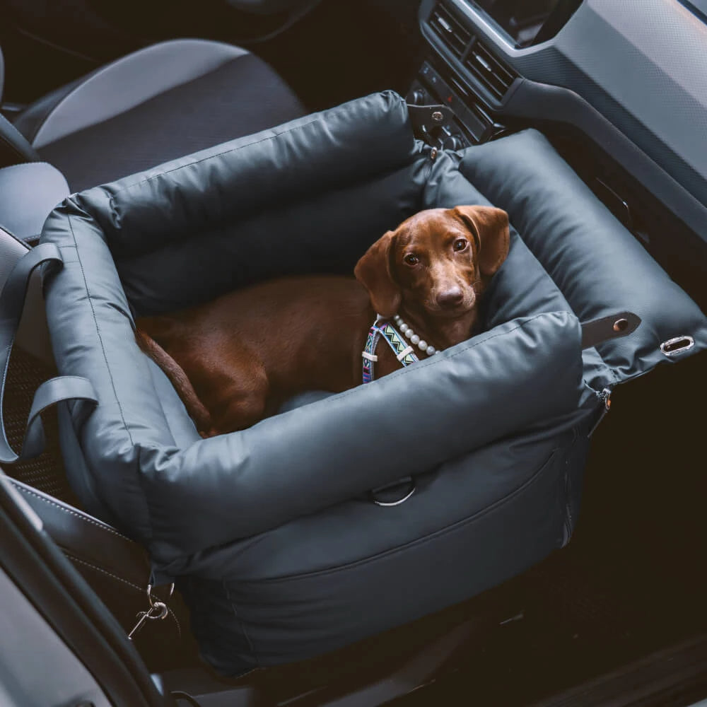Pet Car Seat Bed Dog with Safety Buckle