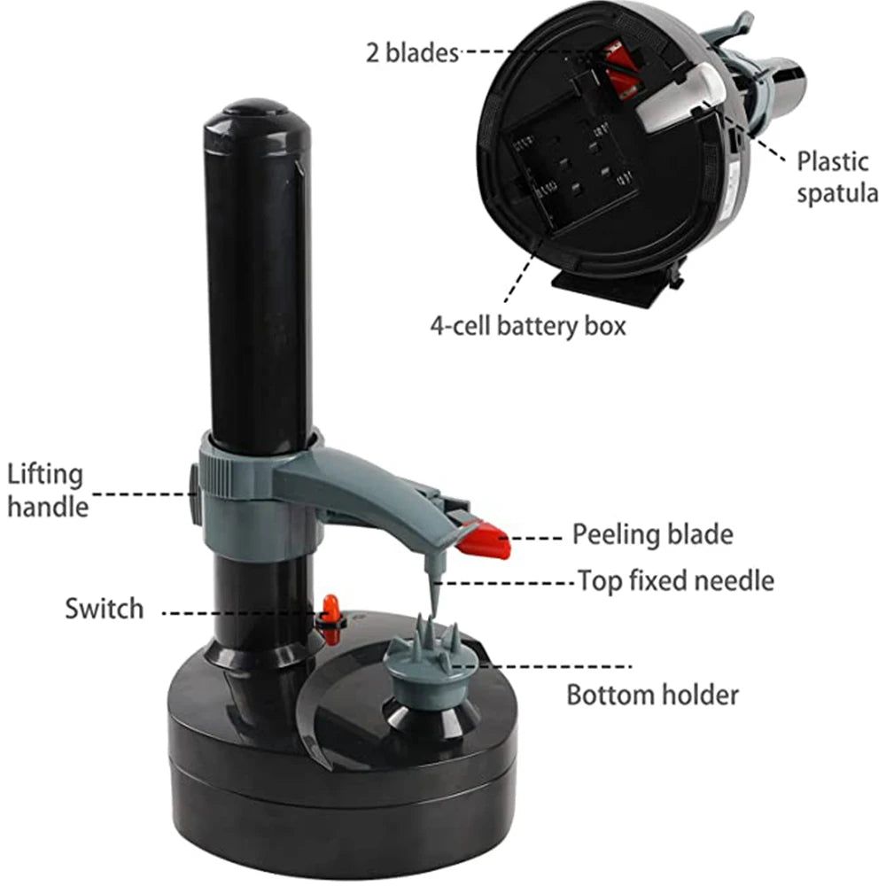 Kartoffelskræller elektrisk multifunktionel