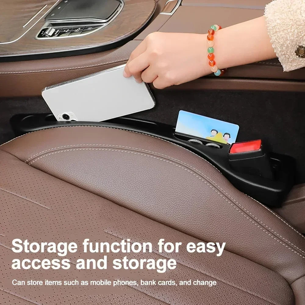 Prevents Items from Falling Universal Car Seat Gap Filler Side Seam Plug Strip for Cars SUVs and Trucks