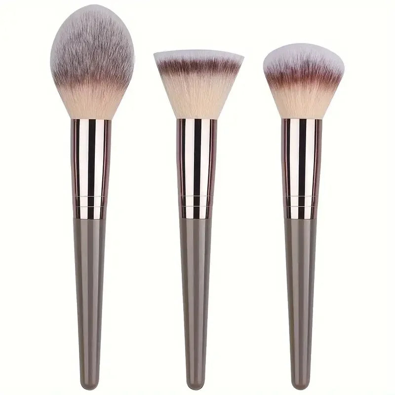 Professional Makeup Brush Set Complete 3 20 Piece Kit for Flawless Foundation Eyeshadow Blush Highlighter and Concealer Application General