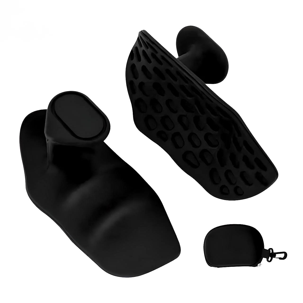 Strength Training Grips Premium Anti Slip Weightlifting Hand Grips for Callus Protection and Enhanced Grip Control Black