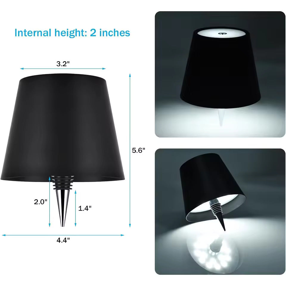 Table Lamp LED Bottle Style
