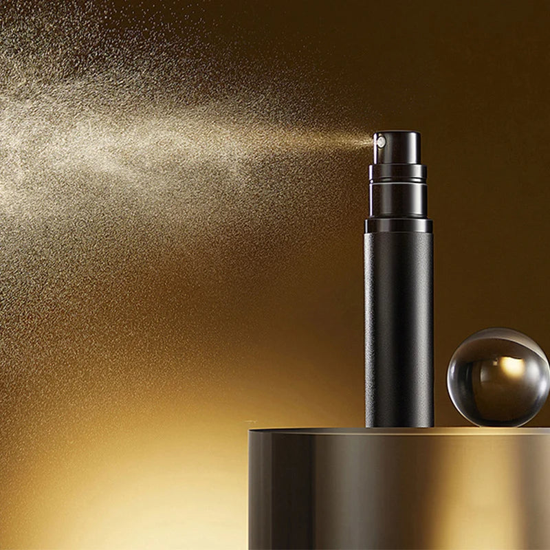 Rejsegenopfyldelig 5ml mini parfumedispenser Lækagesikker bundpåfyldningsforstøver