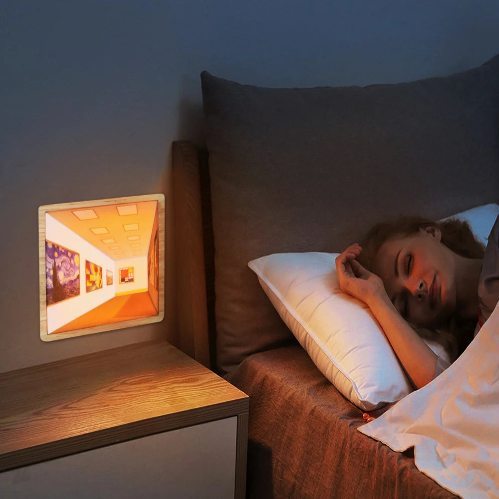 Visual Night Light 3D Naked Eye Painting