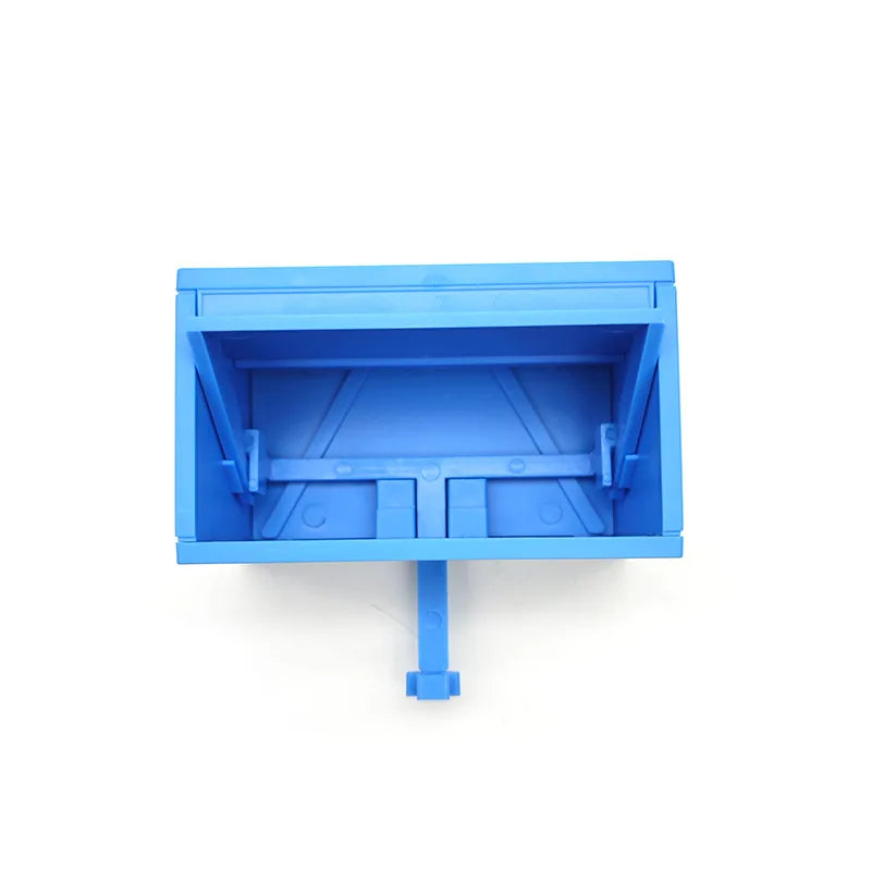 Vægmonteret nøgleorganisering bilgarage nøgleholder med åbningsdør 3D-printet til bilentusiaster