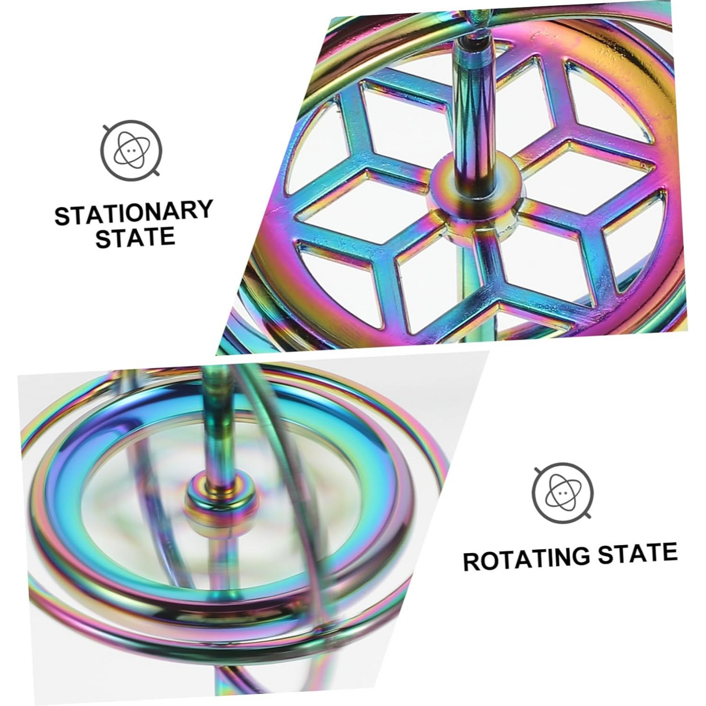 Balancing Gyroscope Spinner Toy Universal Anti Gravity Fidget For Education And Stress Relief