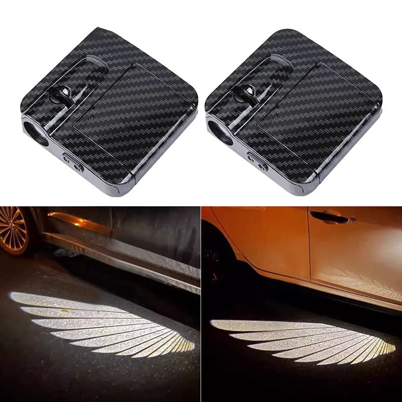car angle wings led
