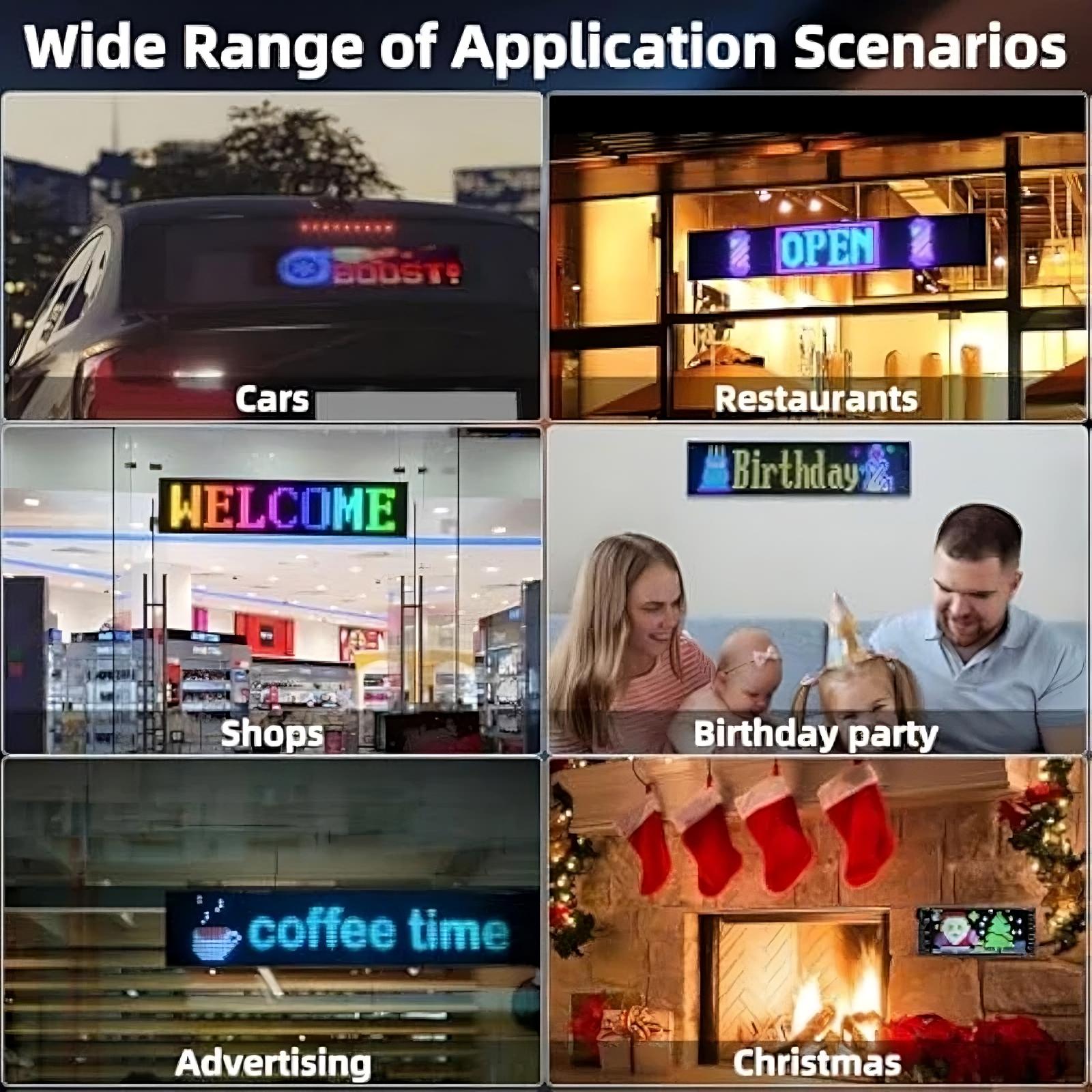 Bilforrude Dynamisk Big Eye-lys LED-blinklys til sikkerhed og stil