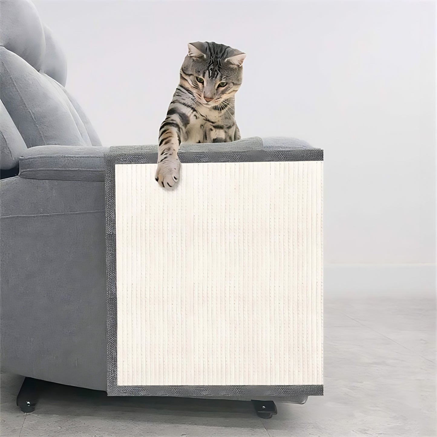 Cat Scratch Protector Natural Sisal Left Hand Couch Arm Cover