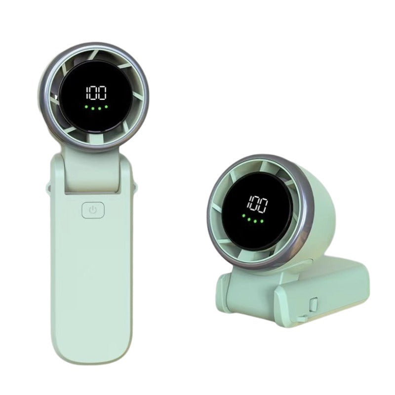 Ventoinha Turbo Portátil de Mão Compacta para Uso em Escritório, Casa e ao Ar Livre