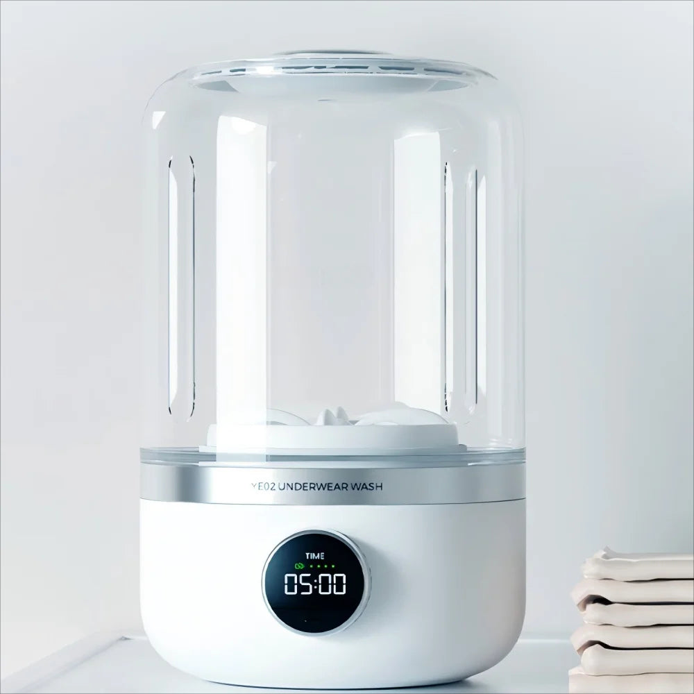 Cordless Portable Mini Washing Machine Rechargeable Compact Washer For Dorms And RVs