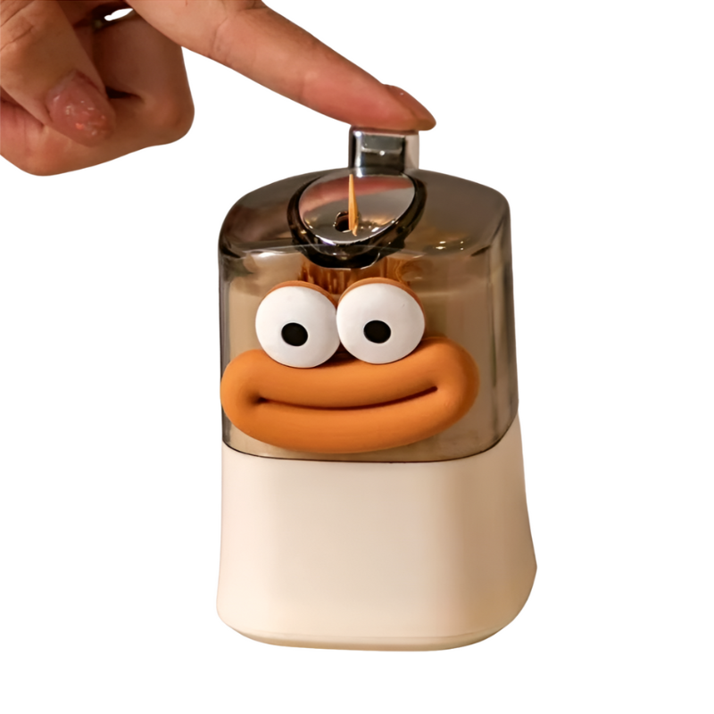 kreativ tandstikkerholder og dispenser