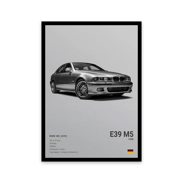 custom car wall art canvas