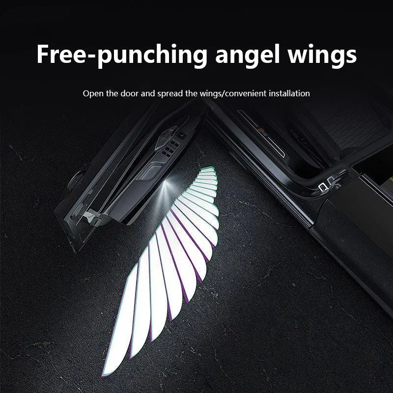 decorative car angle wings led
