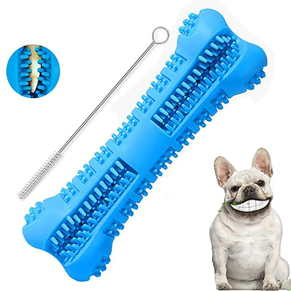 Spazzolino da Denti per Cani in Gomma Morbida per la Cura Dentale e la Salute delle Gengive degli Animali Domestici