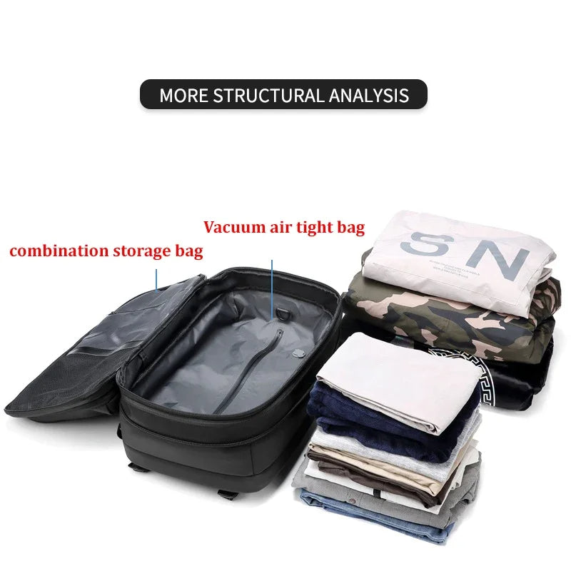 Durable Travel Vacuum Backpack For Clothing And Gear